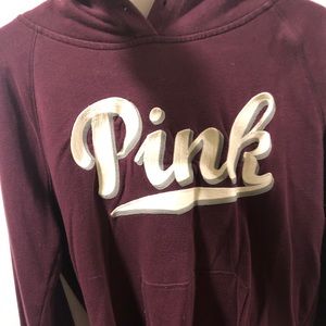 Pink hoodie